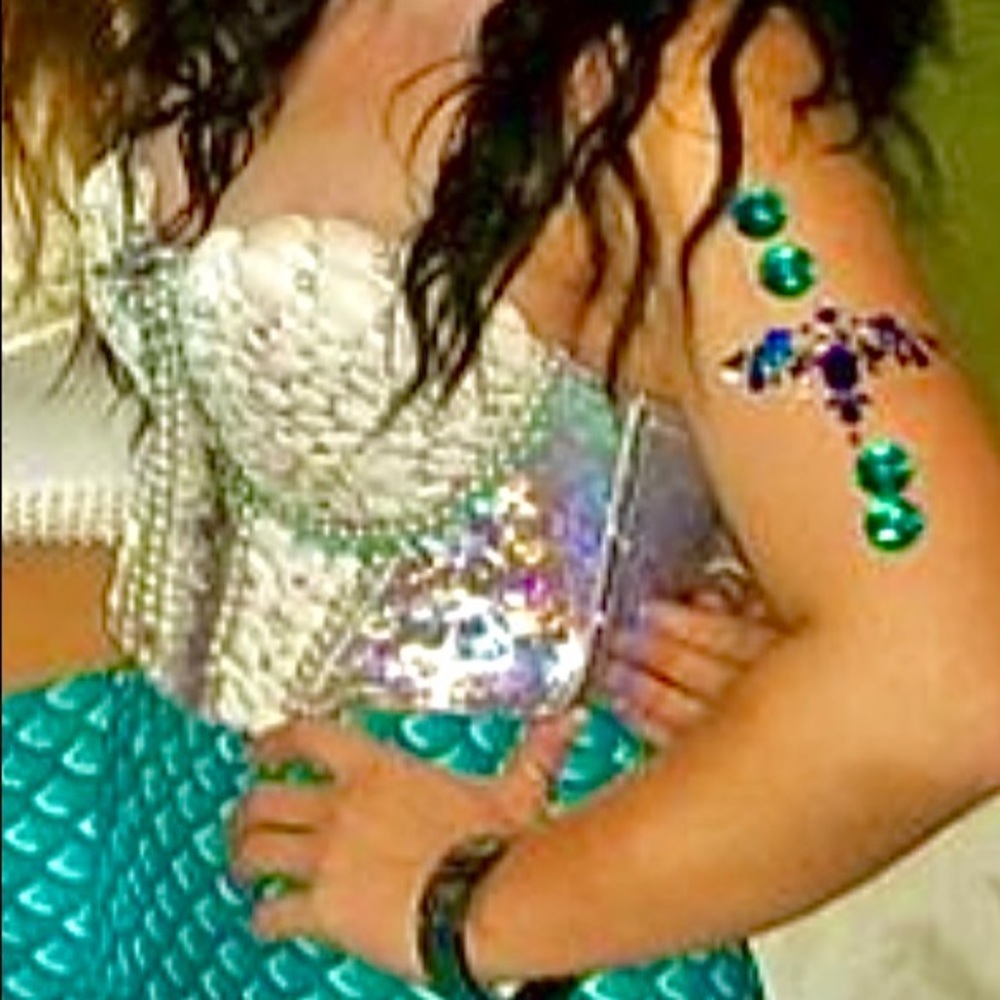 MERMAID TOP (homemade)